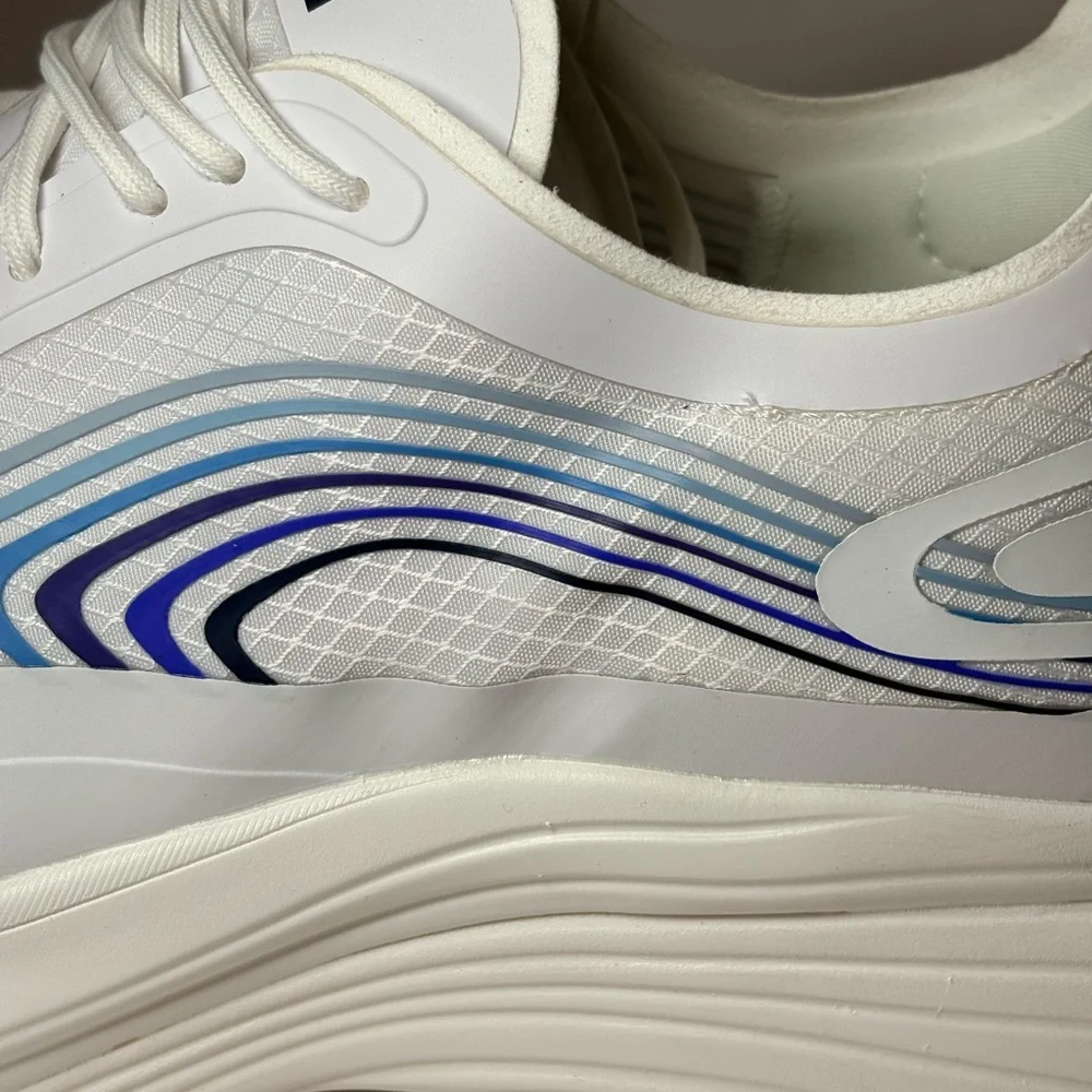 Brand New 🔥🔥🔥🔥APL Luxury Running Men’s White and Blue Men's Shoe size 13 - Picture 5 of 14